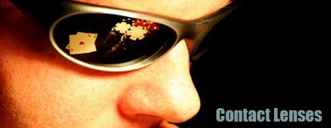 Lenti a contatto con carte segnate